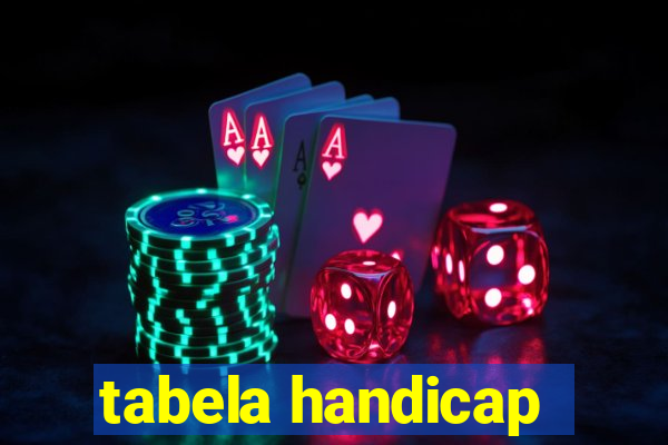 tabela handicap